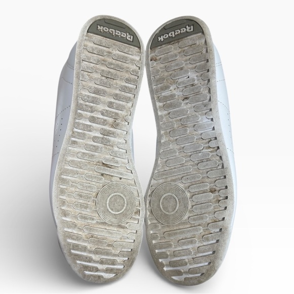 Reebok Classic White Lace Up Sneakers Womens US 6.5 Low Top Casual Shoes Comfort - Picture 7 of 9